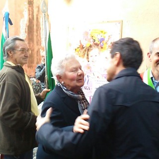 Albenga, inaugurata una targa in memoria del giovane partigiano Roberto Di Ferro