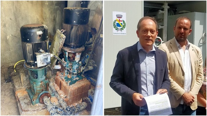 Guasto all'acquedotto di Andora, Demichelis attacca ancora Rivieracqua: "Trascuratezza inaccettabile nei nostri confronti"