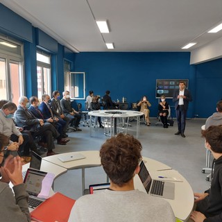 Savona, inaugurato al Ferraris Pancaldo un laboratorio per la domotica: via al rilevamento delle qualità dell'ambiente nelle  aule (FOTO e VIDEO)