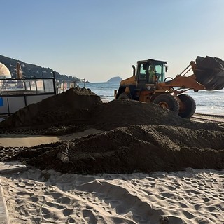 Ripascimento ad Alassio, previsti 55mila metri cubi di sabbia. Melgrati: "Per una protezione più duratura e completa del nostro litorale"