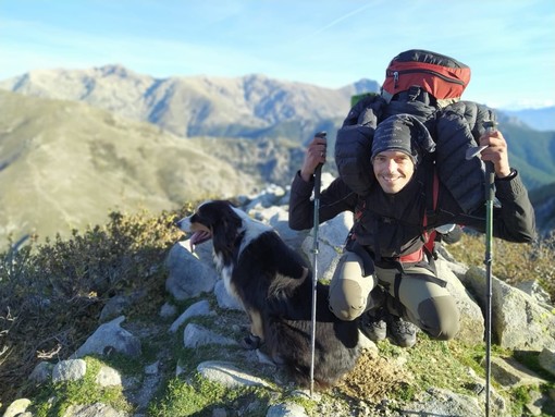 Marco e Cooper insieme per la Corsica: il viaggio dell'amicizia tra l'albisolese e il suo pastore australiano