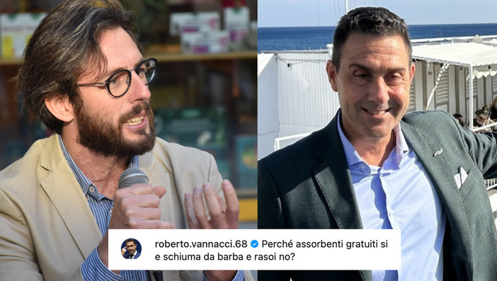 Preservativi a prezzo calmierato nelle scuole e assorbenti gratuiti, Roberto Vannacci commenta Jan Casella: "E rasoi e schiuma da barba no?" Preservativi a prezzo calmierato nelle scuole e assorbenti gratuiti, Roberto Vannacci commenta Jan Casella: "E rasoi e schiuma da barba no?"