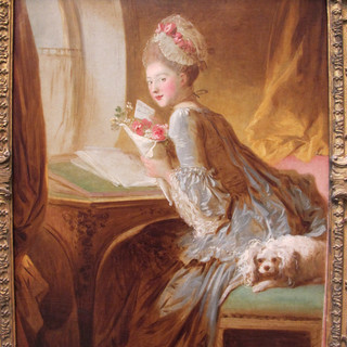 Illustrazione: Jean Honoré Fragonard, Lettera d'amore, 1770-75 ca