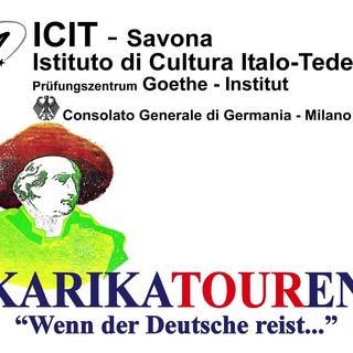 Savona, mostra Karikatouren... quando il tedesco viaggia