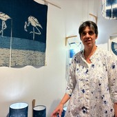 Kara Indigo, Antibes Art Fair. Tutte le fotografie sono di Silvia Assin