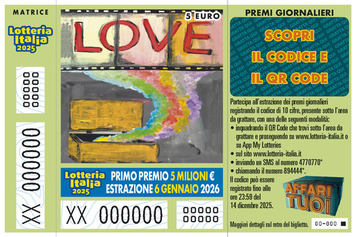 Lotteria Italia, venduto a Carcare un biglietto da 100mila euro. Ceriale e Savona brindano con tre tagliandi di quarta categoria