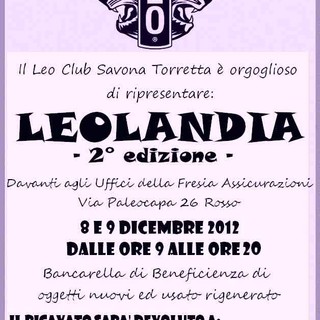 Leo Club Savona Torretta: questo weekend la seconda edizione di Leolandia