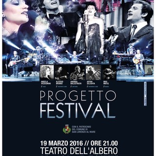 San Lorenzo al Mare: Progetto Festival cantano Sanremo il 19 marzo al Teatro dell’Albero alle 21