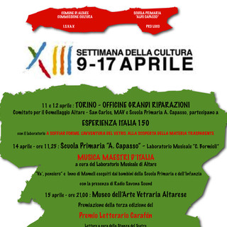 Settimana della Cultura d'Arte Vetraria Altarese