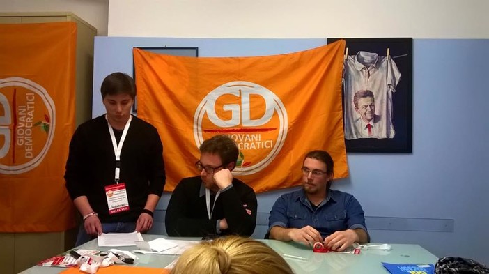 Luca Burlando è il nuovo segretario dei Giovani Democratici della Federazione di Savona