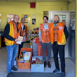Il Lions Club Loano Doria per la Colletta Alimentare, un successo di solidarietà