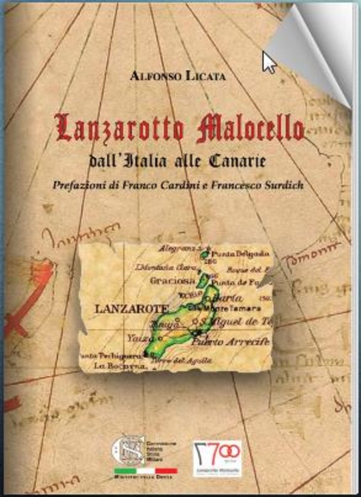 Imminente ristampa con traduzione in lingua inglese del libro ”Lanzarotto Malocello, dall’Italia alle Canarie"
