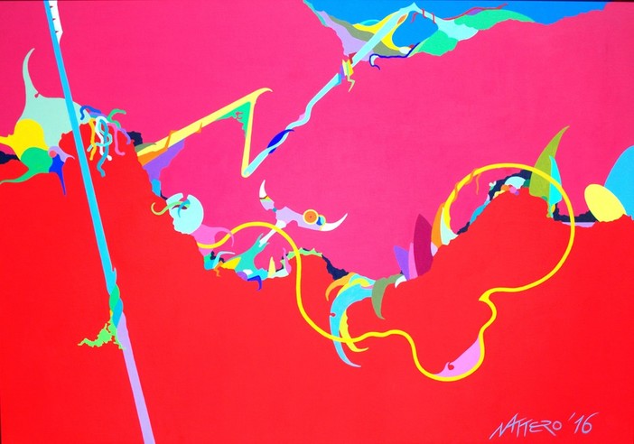 Continua l'iniziativa "Vetrine d'artista" a Savona, espone il pittore Gianni Nattero Continua l'iniziativa "Vetrine d'artista" a Savona, espone il pittore Gianni Nattero