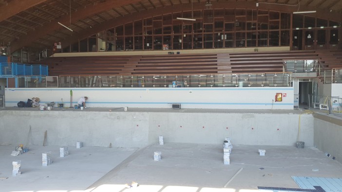 Loano, quasi ultimata la riqualificazione del PalaGarassini