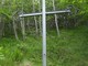 La croce posta sul luogo della tragedia avvenuta il 27 febbraio 1977