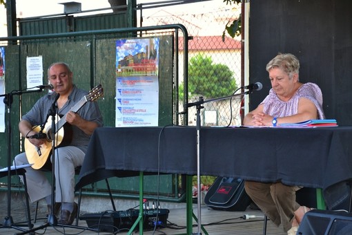Roberto Sinito e Graziella Frasca Gallo durante una performance