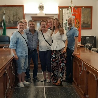 Laigueglia incontra una delegazione proveniente dalla città tedesca di Hoehr-Grenzhausen (FOTO)