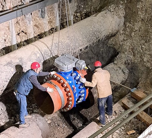 Acquedotto Roya, lavori terminati: l'acqua è tornata su tutto il territorio Acquedotto Roya, lavori terminati: l'acqua è tornata su tutto il territorio