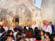 Savona, torna la preghiera nella chiesa "senza tetto" a Legino Savona, torna la preghiera nella chiesa "senza tetto" a Legino