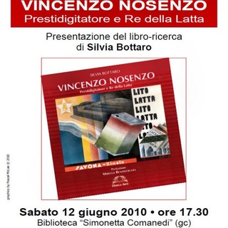 Albenga: libro della Bottaro che riscopre Vincenzo Nosenzo