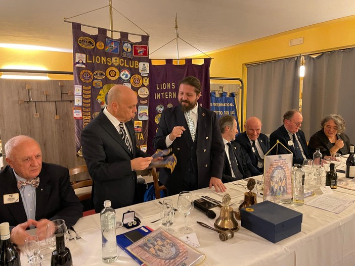 Il Lions Club Savona Torretta accoglie il Governatore Distrettuale Mauro Imbrenda