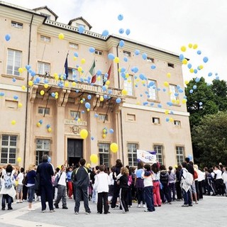 Foto di repertorio: un momento di una delle passate edizioni di "Loano Sport a Scuola"