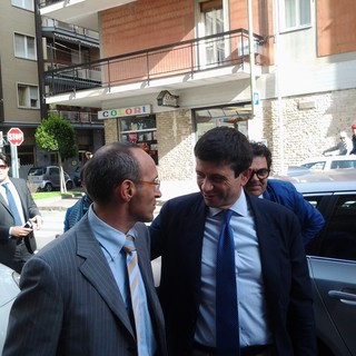 Andora: Maurizio Lupi in visita da Paolo Morelli