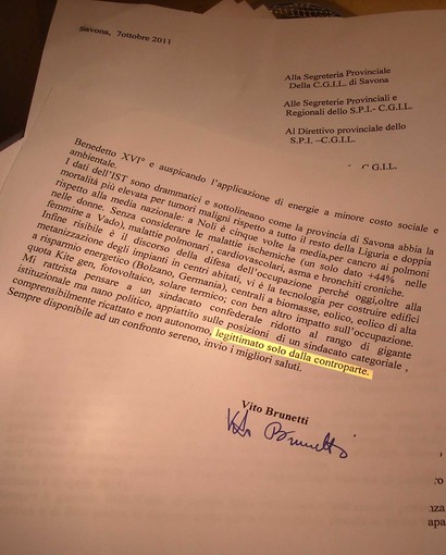 Carbone, si spacca il sindacato: le dimissioni Vito Brunetti come una tegola su CGIL