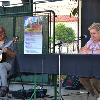 Roberto Sinito e Graziella Frasca Gallo durante una performance