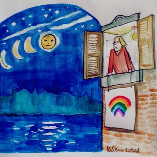 #FavoleaCasa di oggi propone “La bellezza della luna”, la favola psicologica sulla forza e la fragilità della bellezza, letta e commentata da Fata Zucchina