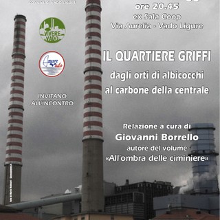 Questa sera a Vado si parla dell'inquinamento da carbone con Giovanni Borriello
