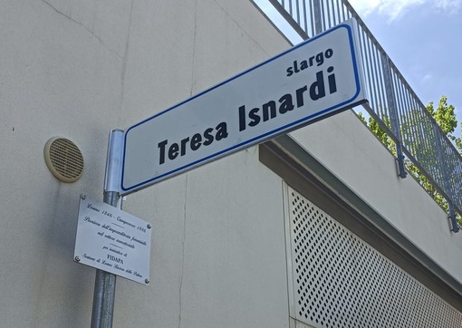 Largo sulla passeggiata a mare di Loano intitolato a Teresa Isnardi, pioniera dell'imprenditoria femminile nel settore armatoriale Largo sulla passeggiata a mare di Loano intitolato a Teresa Isnardi, pioniera dell'imprenditoria femminile nel settore armatoriale