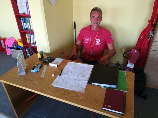 Leonardo, il direttore dei Bagni Continental di Loano Leonardo, il direttore dei Bagni Continental di Loano