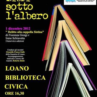 Loano, presentazione del libro "Delitto alla Cappella Sistina"