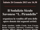 All'asta le opere donate al Sodalizio Siculo Savonese "Pirandello"