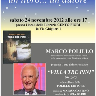 "Un libro... un autore", a Finale la presentazione del libro "Villa Tre Pini"