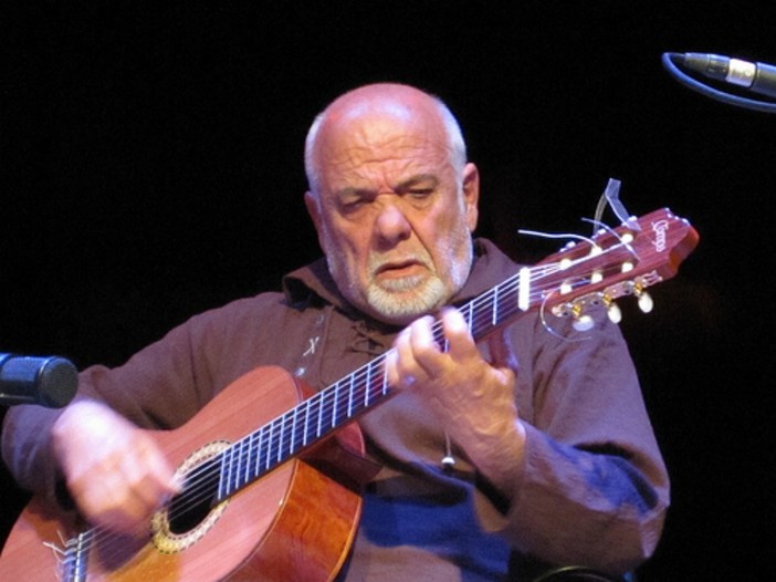 Il Maestro Armando Corsi (uno dei maggiori chitarristi italiani in assoluto) a Loano