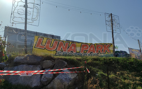Il Luna Park di Spotorno dove è avvenuta la tragedia