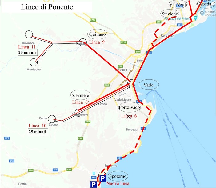 Nuova mobilità per la città di Savona: la proposta del vicesindaco Arecco sulle linee Tpl di Ponente