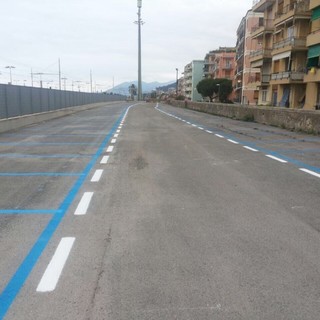 Loano, aperto il nuovo parcheggio della Stazione