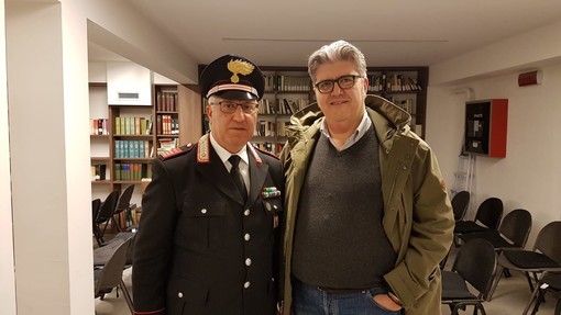 In pensione il luogotenente Luigi Carta, per 25 anni comandante della stazione dei carabinieri di Loano