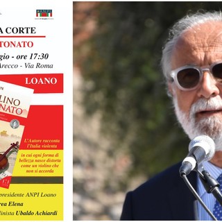 A Loano la presentazione di “Violino Stonato” con il giornalista e scrittore Daniele La Corte