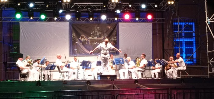 Loano, il concerto della Fanfara di Presidio del Comando Marittimo Nord per celebrare la Madonna della Visitazione (FOTO)