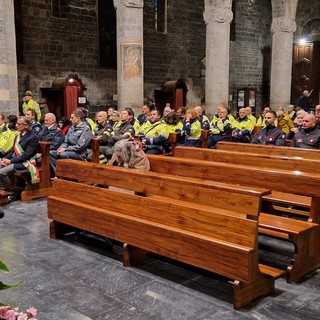 Foto dalla pagina Facebook della Protezione civile di Albenga