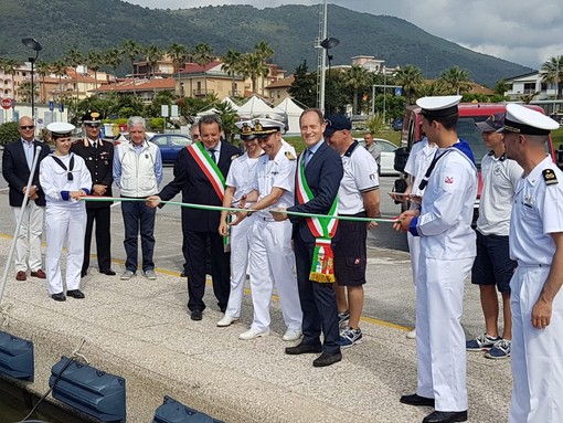 La guardia costiera inaugura un nuovo gommone ad Andora e una sede distaccata a Laigueglia (FOTO e VIDEO)