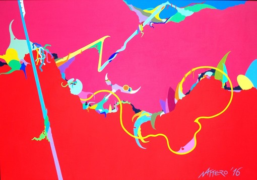 Continua l'iniziativa "Vetrine d'artista" a Savona, espone il  pittore Gianni Nattero