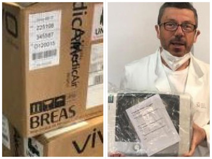 La "Fondazione Sezzella" di Borghetto Santo Spirito dona due ventilatori polmonari alla Asl 2 La "Fondazione Sezzella" di Borghetto Santo Spirito dona due ventilatori polmonari alla Asl 2