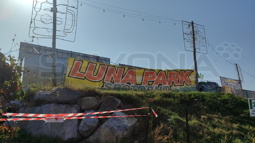 Il Luna Park di Spotorno dove è avvenuta la tragedia Il Luna Park di Spotorno dove è avvenuta la tragedia