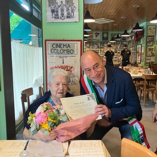 Alassio, Lina Siri spegne 100 candeline