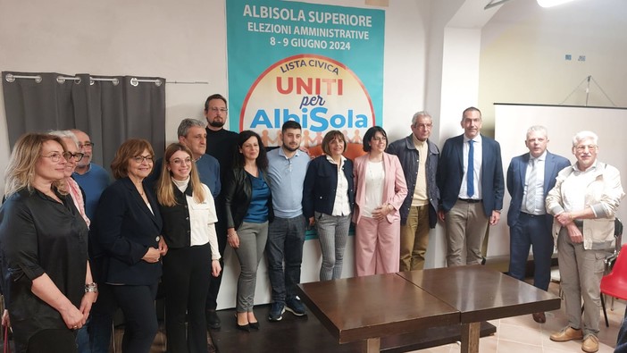 Albisola, si presenta la squadra della candidata sindaco Stefania Scarone (FOTO) Albisola, si presenta la squadra della candidata sindaco Stefania Scarone (FOTO)